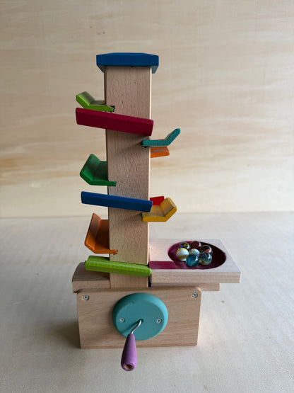 Bilye Değirmeni – Mekanik Ses Terapisi ve Montessori Eğitici Oyuncak