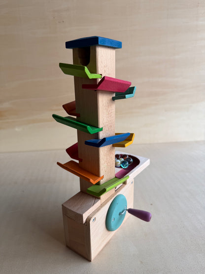 Bilye Değirmeni – Mekanik Ses Terapisi ve Montessori Eğitici Oyuncak
